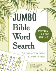 Title: Jumbo Bible Word Search: Stimulate Your Mind and Grow in Faith, Author: David Lavender