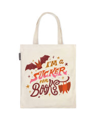 Title: I'm a Sucker for Books Tote Bag, Author: Out of Print