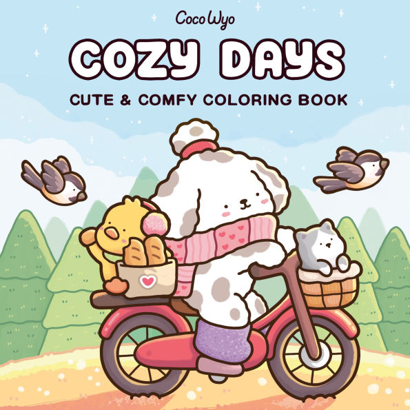 Cozy Days: Coloring Book for Adults and Kids