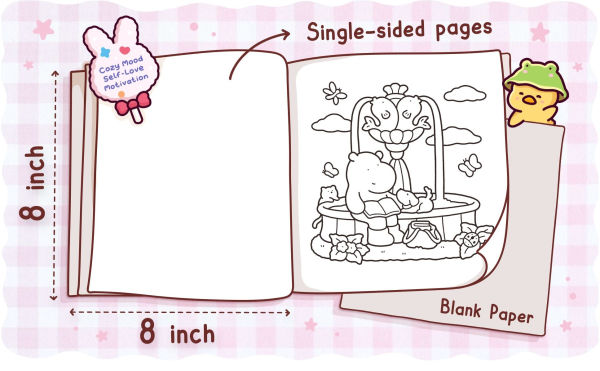 Cozy Days: Coloring Book for Adults and Kids