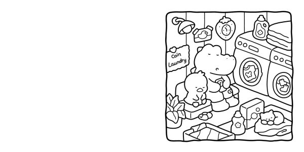 Cozy Days: Coloring Book for Adults and Kids