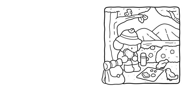 Cozy Days: Coloring Book for Adults and Kids