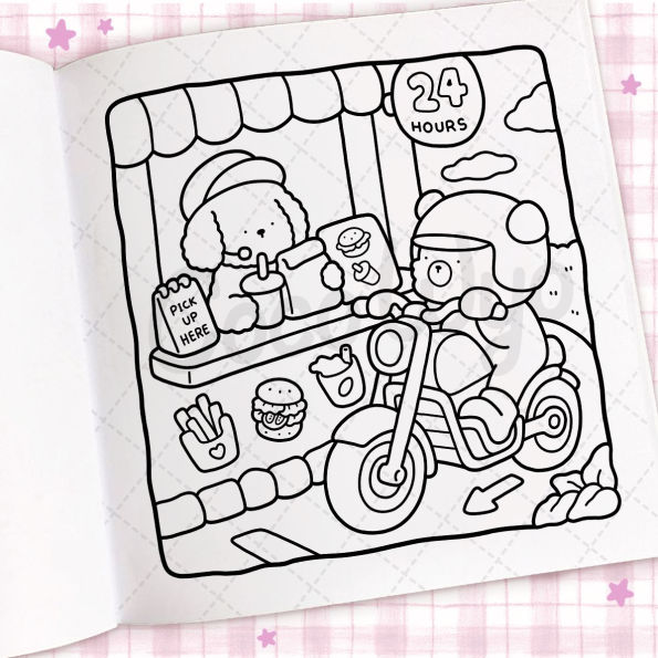 Cozy Days: Coloring Book for Adults and Kids