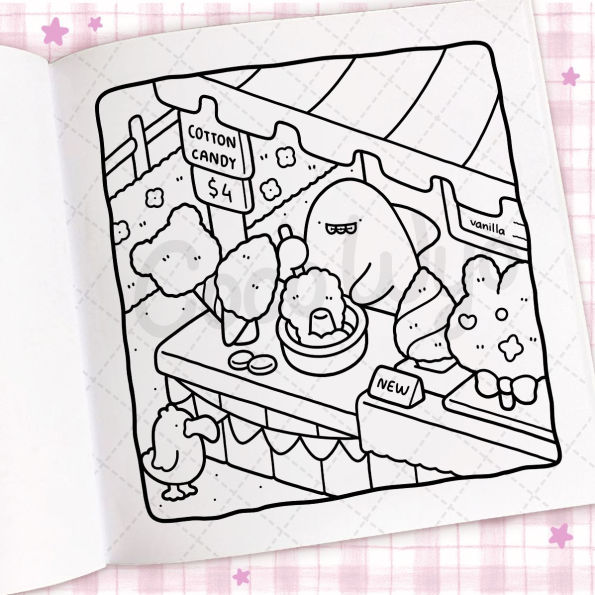 Cozy Days: Coloring Book for Adults and Kids