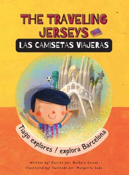 The Traveling Jerseys/ Las Camisetas Viajeras: Tiago explores/explora Barcelona