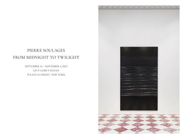 Pierre Soulages: From Midnight to Twilight