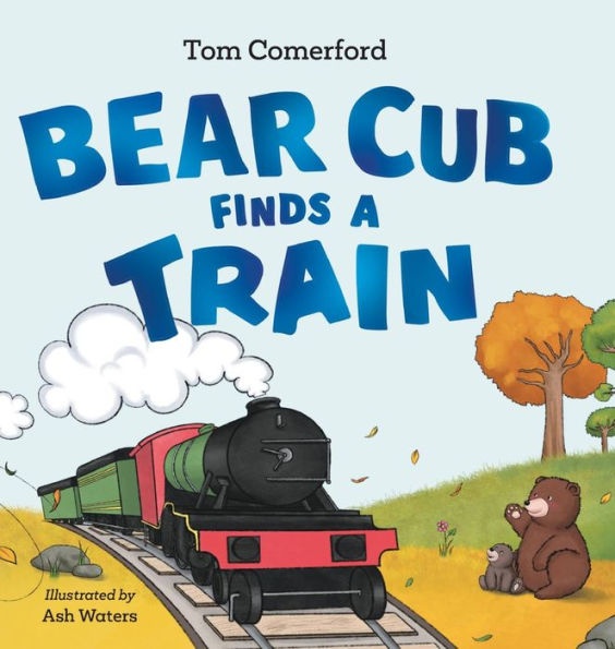 Bear Cub Finds a Train