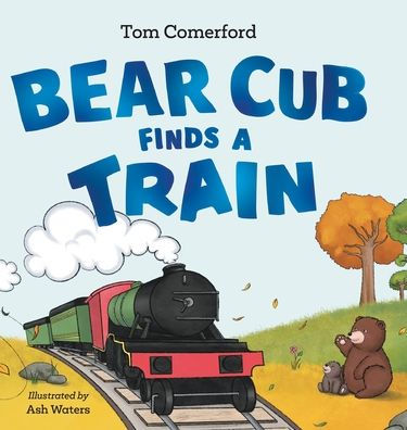 Bear Cub Finds a Train