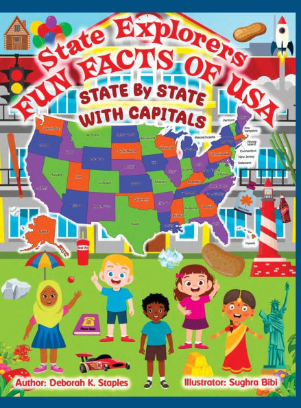 State Explorers: Fun Facts of USA State By State With Capitals