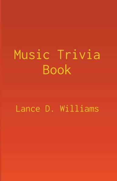 Music Trivia Book