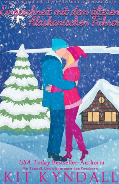 Eingeschneit mit dem älteren Alaskanischen Führer