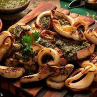 Title: Calamari in all sauces, Author: Harouni Kamel