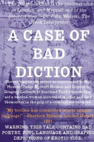 Title: A Case Of Bad Diction, Author: M Jones