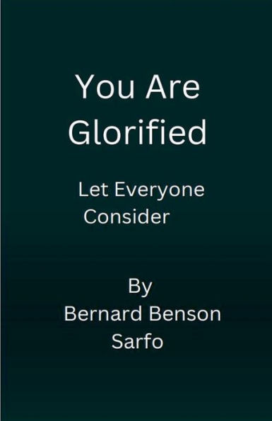 You Are Glorified