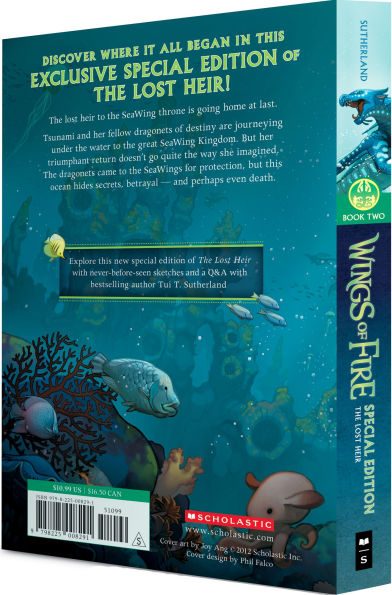 The Lost Heir: Special Edition (Wings of Fire, Book Two)