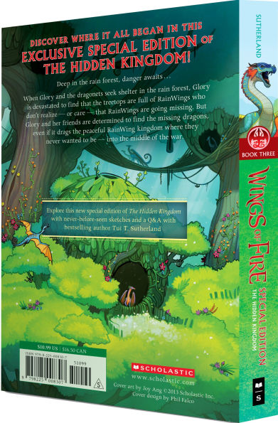 The Hidden Kingdom: Special Edition (Wings of Fire Book Three)