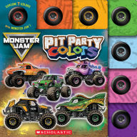 Title: Pit Party Colors (Monster Jam Interactive Board Book with Tabs), Author: Marisa Aveling