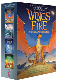 Title: Wings of Fire #5-#8: A Graphic Novel Box Set (Wings of Fire Graphic Novels #1-#4), Author: Tui T. Sutherland