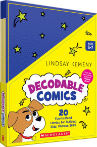 Title: Decodable Comics (Single-Copy Set): 20 Fun-to-Read Comics for Building Kids' Phonics Skills, Author: Lindsay Kemeny
