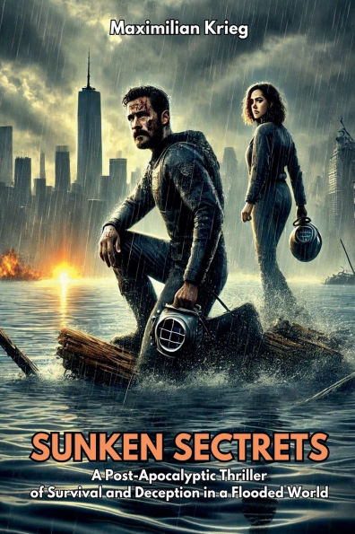 Sunken Secrets: a Post-Apocalyptic Thriller of Survival and Deception Flooded World