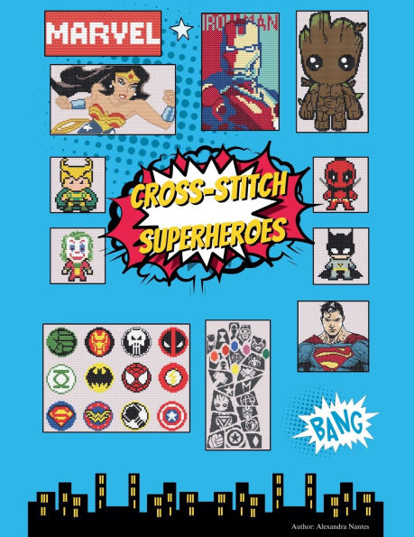 Cross-Stitch Superheroes