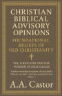 Christian Biblical Advisory Opinions: Vol. II - Idolatry and the Worship of False Images