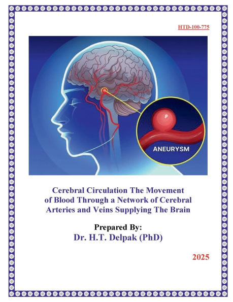 Cerebral Circulation The Movement of Blood Through a Network of Cerebral Arteries and Veins Supplying The Brain