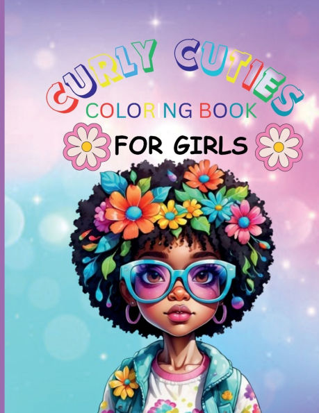 Curly Curties Coloring Book For Girls