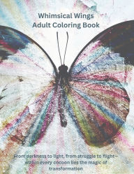 Title: Whimsical Wings: Adult Coloring Book:, Author: Mazie Flutterbie