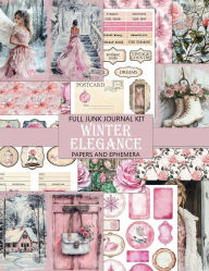 Title: Winter Elegance Junk Journal Kit, Author: Nifty Crafty House