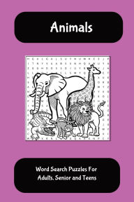 Title: Animal Hidden Word Search, Author: Puzzle Books