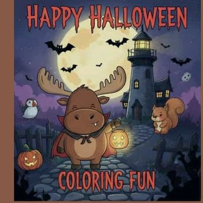 Halloween Coloring Book For Kids