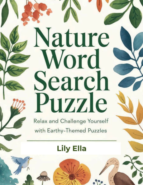 Nature Word Search Puzzle Book