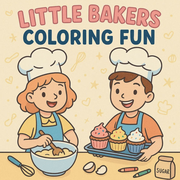 Little Bakers Coloring Fun