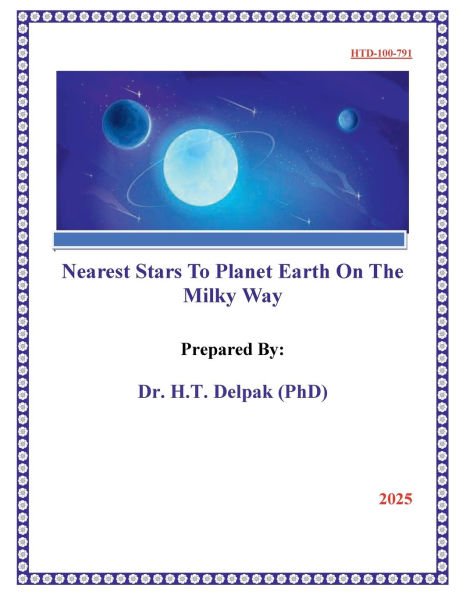 Nearest Stars To Planet Earth On The Milky Way