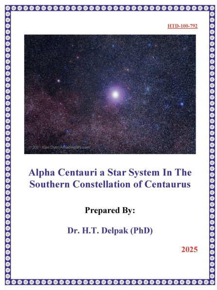 Alpha Centauri a Star System In The Southern Constellation of Centaurus