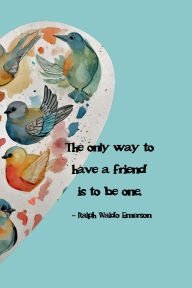 Title: Bird Heart Friend: 6x9 blank lined journal : 100 pages, Author: Monie Arch