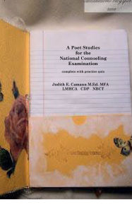 Title: A Poet Studies for the National Counselor Examination, Author: Judith Camann