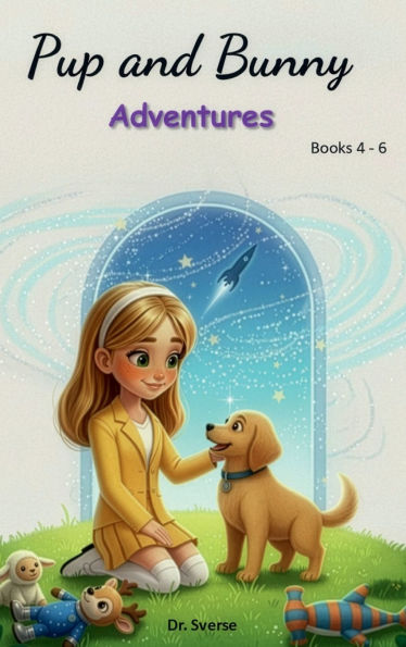 Pup and Bunny Adventures, Books 4-6: Rhyming with Pictures for Early Readers, Magical Journeys with Dog, Teaching Social Life Lessons
