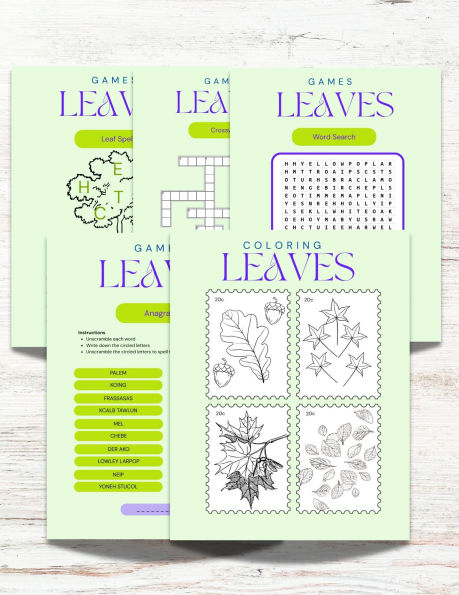 The Leaves of Hawai'i Activity Book: Your Family Guide to Identfying the Leaves and Trees of Hawai'i