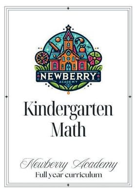 Kindergarten Math Course: Full Year Complete Set