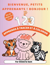Title: Bienvenue, Petits Apprenants ! Bonjour ! Apprends ï¿½ Tracer Et ï¿½ Colorier, Author: Delatria Sam