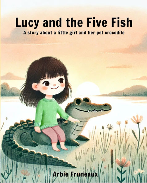 Lucy And The Five Fish: A story about a little girl and her pet crocodile