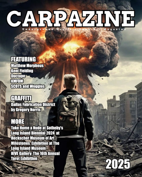 Carpazine Art Magazine Issue Number 43: Underground. Graffiti. Punk Art Magazine