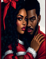 Title: Composition Notebook: African-American: Romantic Black Christmas Couple: Art Illustration Cover, Author: Blacque Expressions