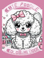 Cute Poodle Coloring Book