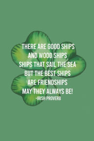 Title: Best friend shamrock friendship Irish blessing Ireland 4ever: 6x9 blank lined journal 200 pages, Author: Shamruckus Craic