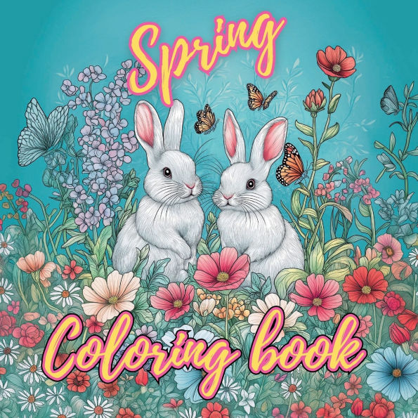 Spring Coloring Book: Elegant