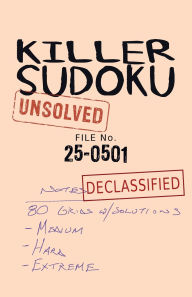 Title: Killer Sudoku: FILE No. 25-0501, Author: James St Arnold