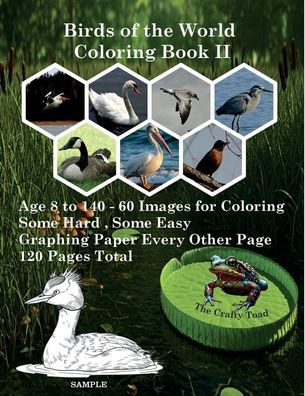 Birds of the World Coloring Book II